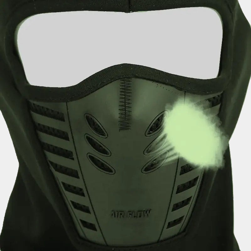 Cagoule Anti buée - Verte - PolarStream - www.espacecagoules.com