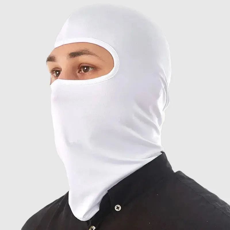 Cagoule Blanche Moto - RiderFit - www.espacecagoules.com