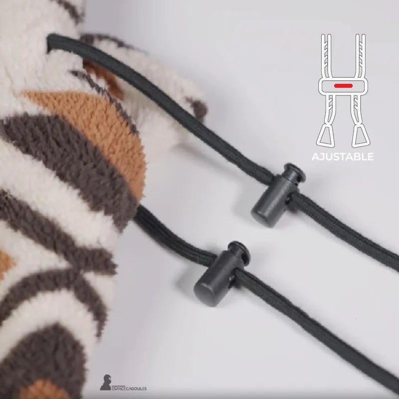 Fleece balaclava Polarhead with adjustable drawstrings and stoppers, detailing on soft fleece – Balaclava Space