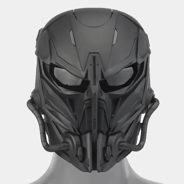 Ghost Airsoft Balaclava - AlienGuard Svart - www.espacecagoules.com