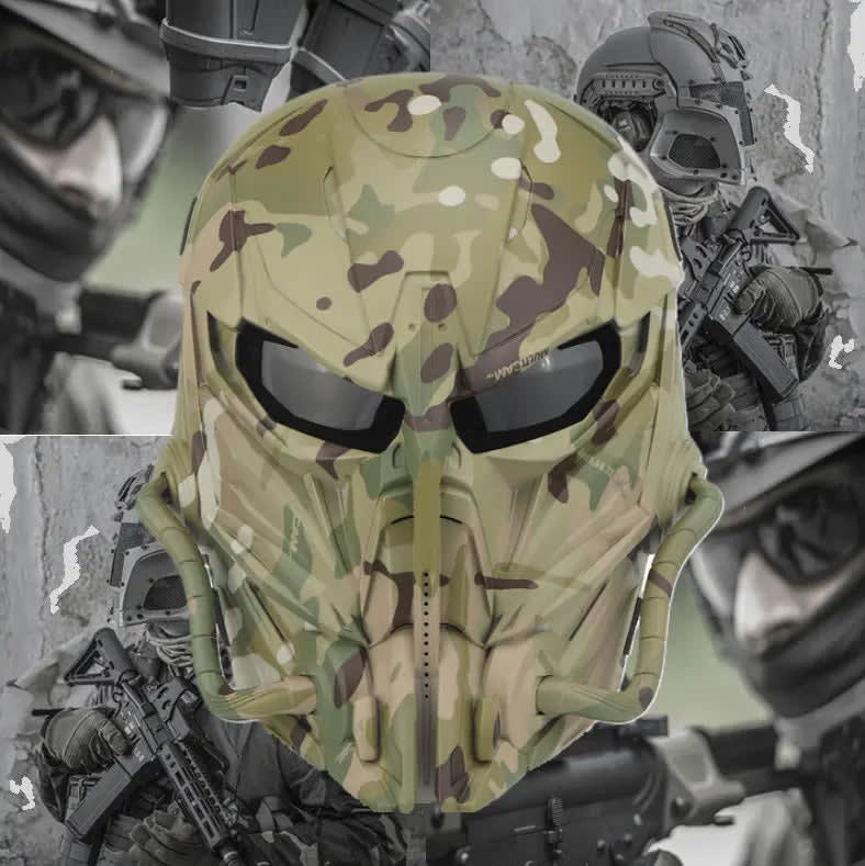 Ghost Airsoft Camo Balaclava - AlienGuard - www.espacecagoules.com