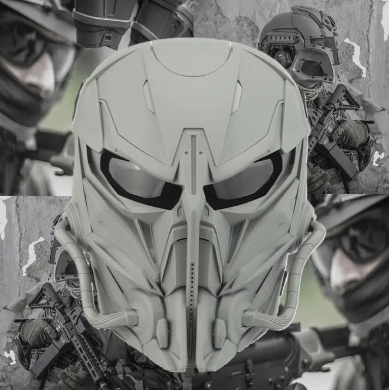 Ghost Airsoft Sturmhaube Grau - Alienguard - www.espacecagoules.com