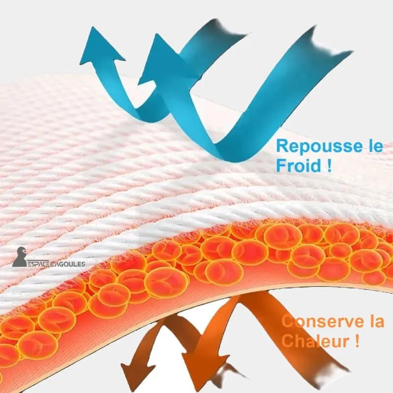 Motorcycle mask hood with thermal illustration repels cold and retains heat