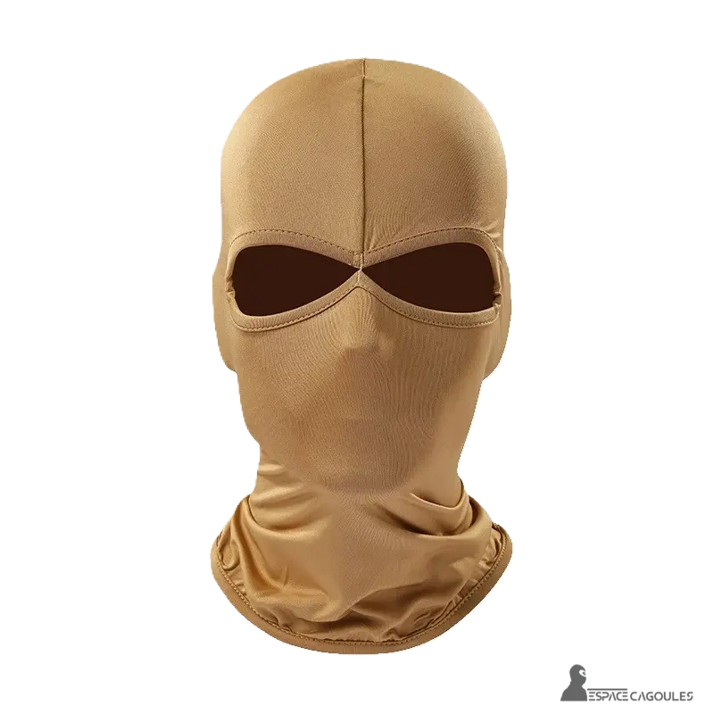 Khaki owl motorcycle balaclava for driving or outdoor sports