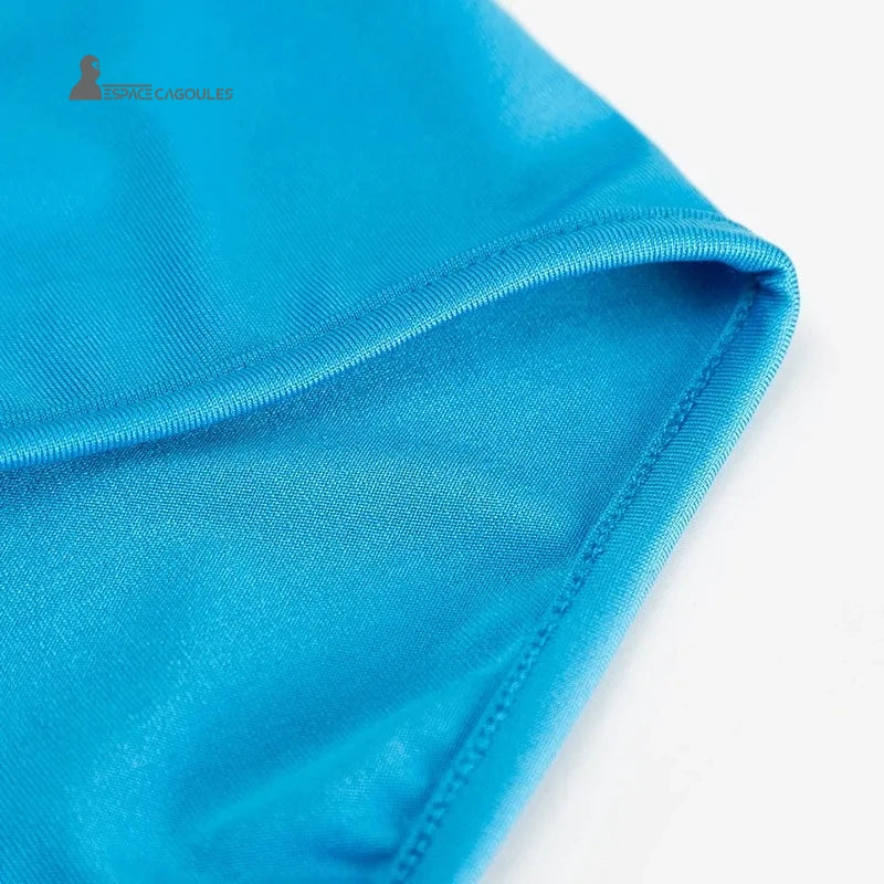 Balaclava motorcycle owl stretchy and soft fabric in close-up