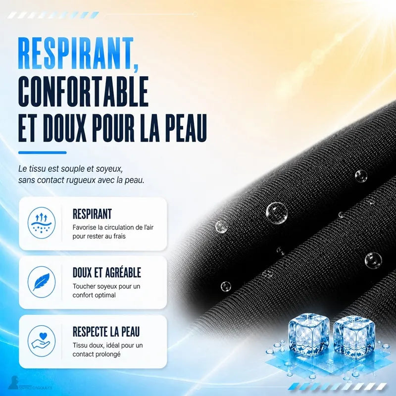 Cagoule moto été minimaliste au tissu respirant, souple et doux pour la peau - Espace Cagoules