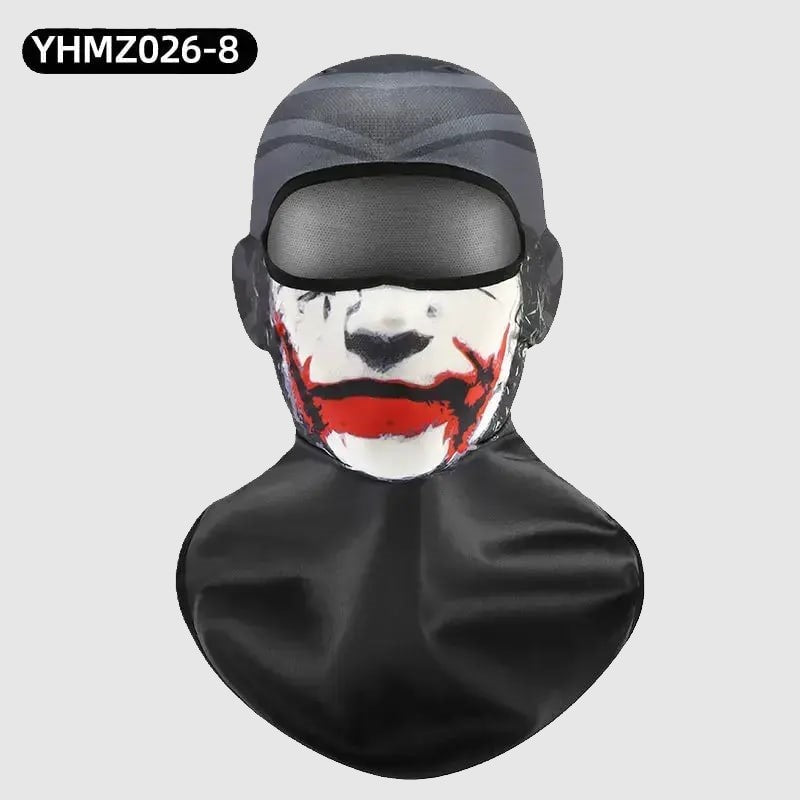 Joker Motorcycle Balaclava - www.espacecagoules.com