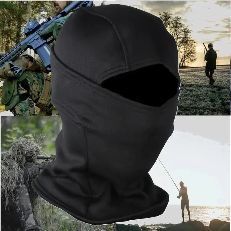 Cagoule-noire-vue principale - Espace Cagoules