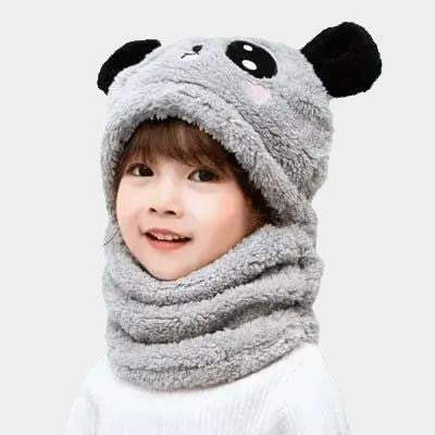 Cagoule Panda Grise  - CapToon - www.espacecagoules.com