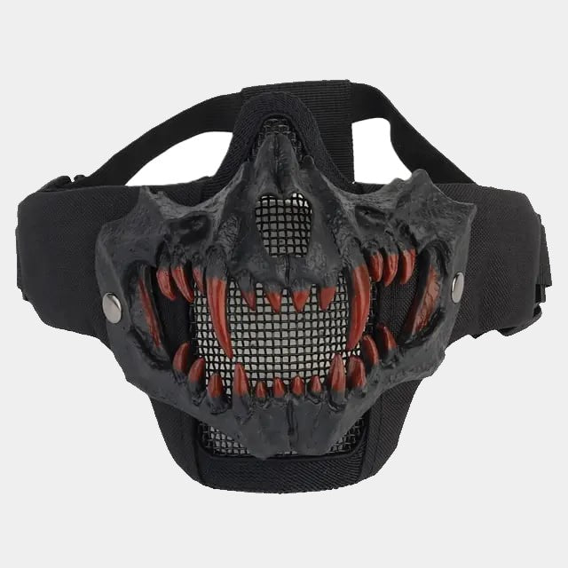 Airsoft Skydd Balaclava Svart - FangHawk - www.espacecagoules.com