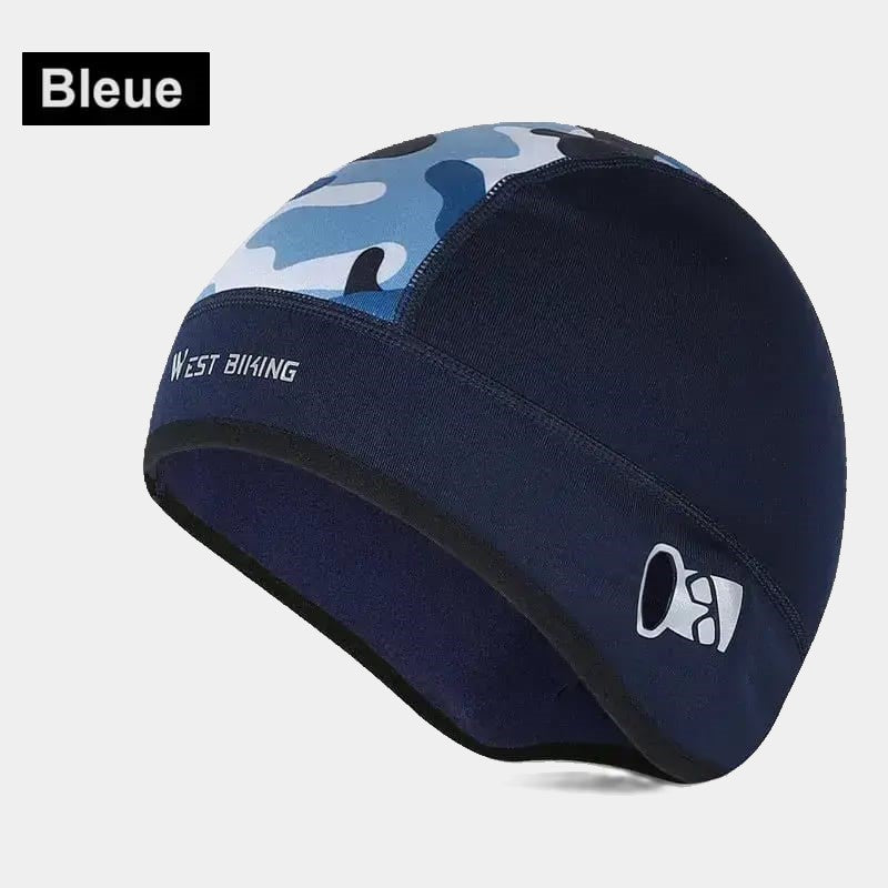 Balaclava under bike helmet - WinterCap - www.espacecagoules.com