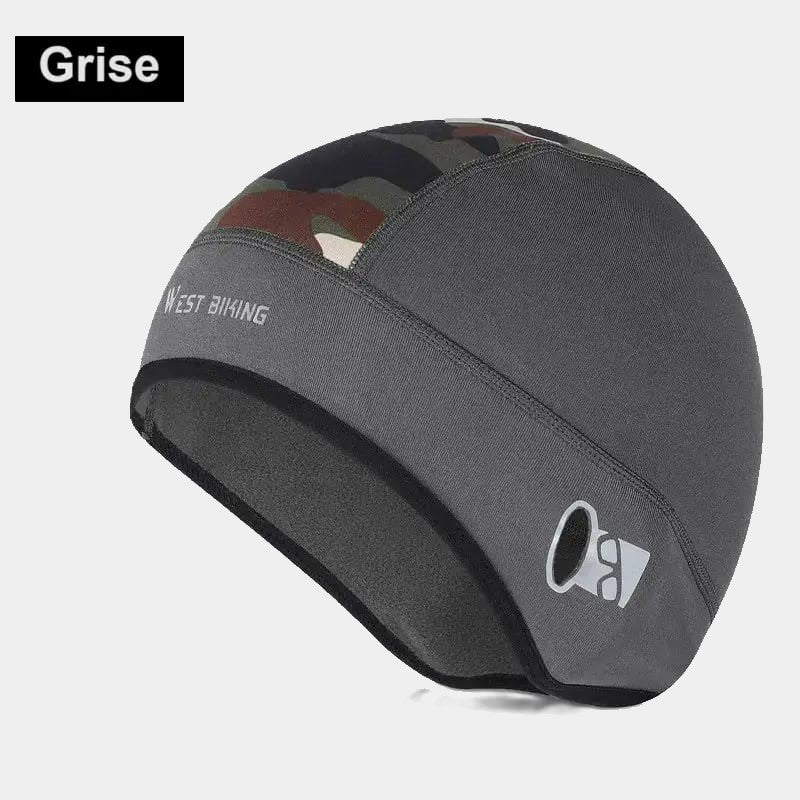 Balaclava under bike helmet - WinterCap - www.espacecagoules.com