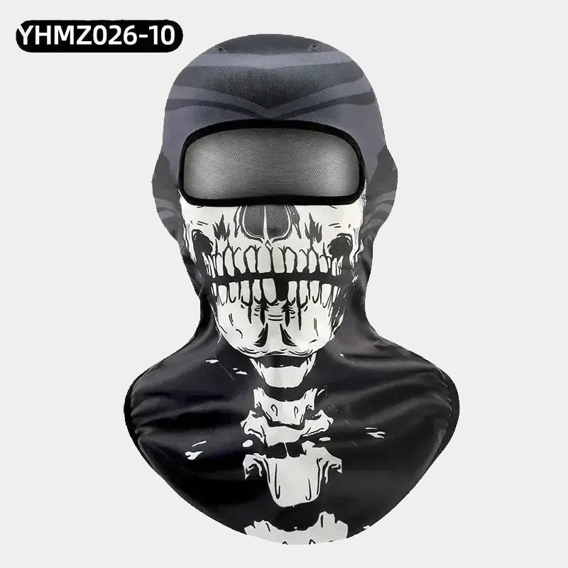 Cagoule Squelette Moto - www.espacecagoules.com