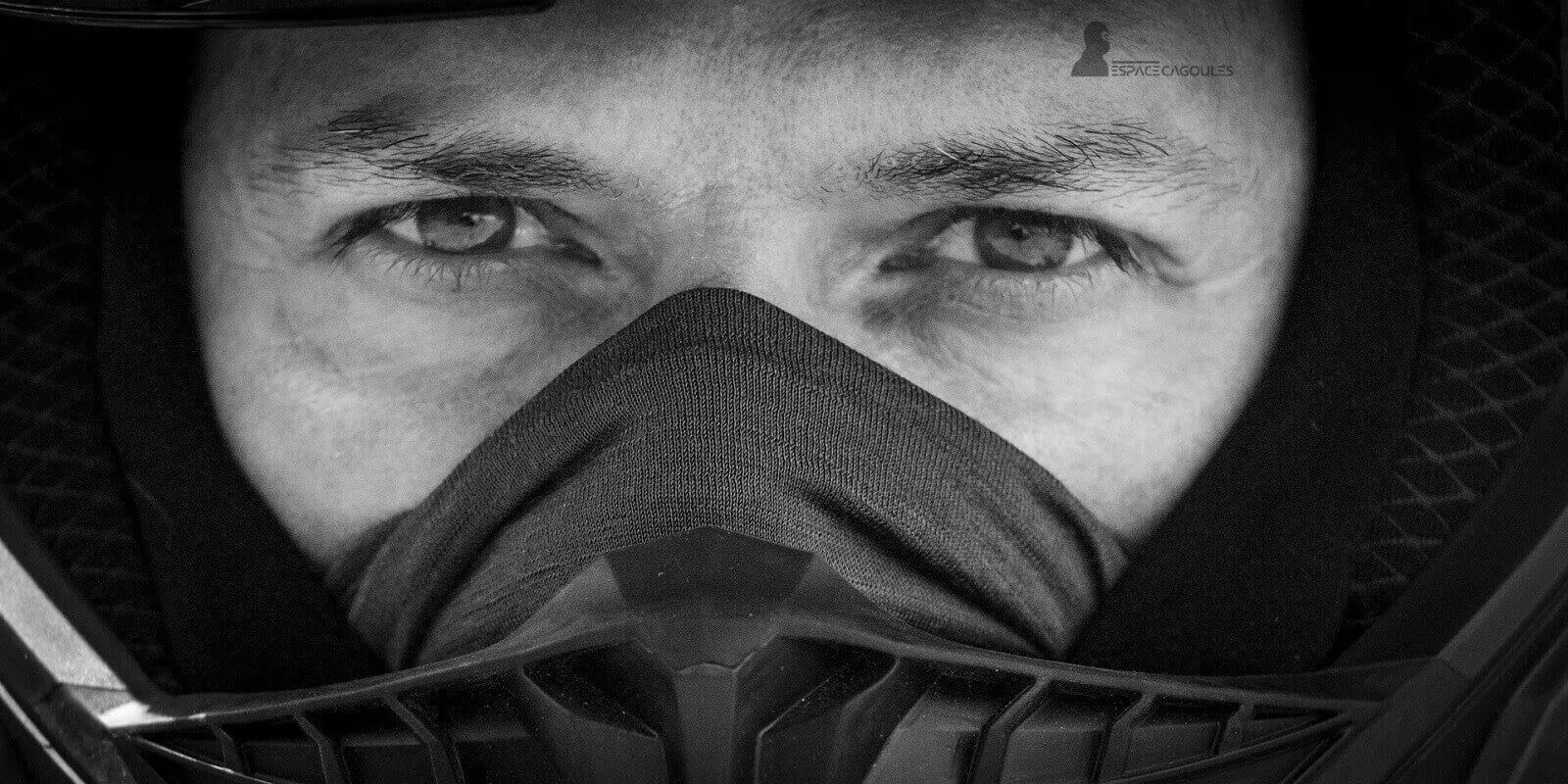 Cagoule 1 trou sous casque moto – balaclava respirante pour motards, maintien optimal et confort longue durée