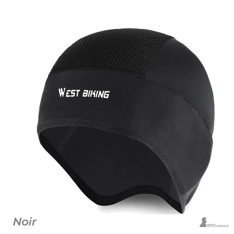 West Biking Sommar Motorcykel Hjälm Klassisk Svart Med Andningsbart Tyg, Perfekt Under Motorcykel Hjälm för Sommar