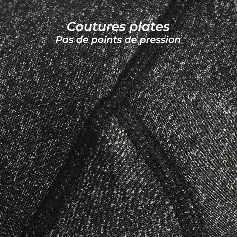Sous casque vélo route gros plan sur coutures plates solides sans points de pression, garantissant confort et maintien optimal pour cyclisme longue distance