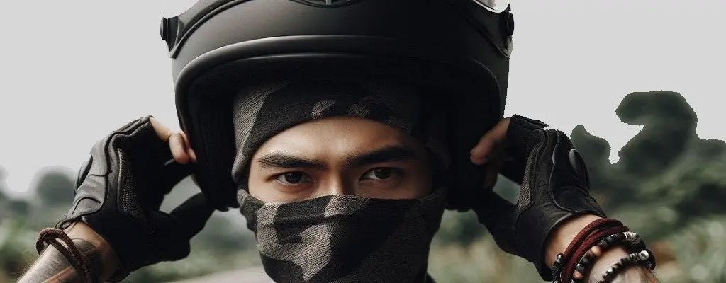 Pourquoi mettre une Cagoule sous son Casque de Moto : Les Avantages Méconnus - Espace Cagoules