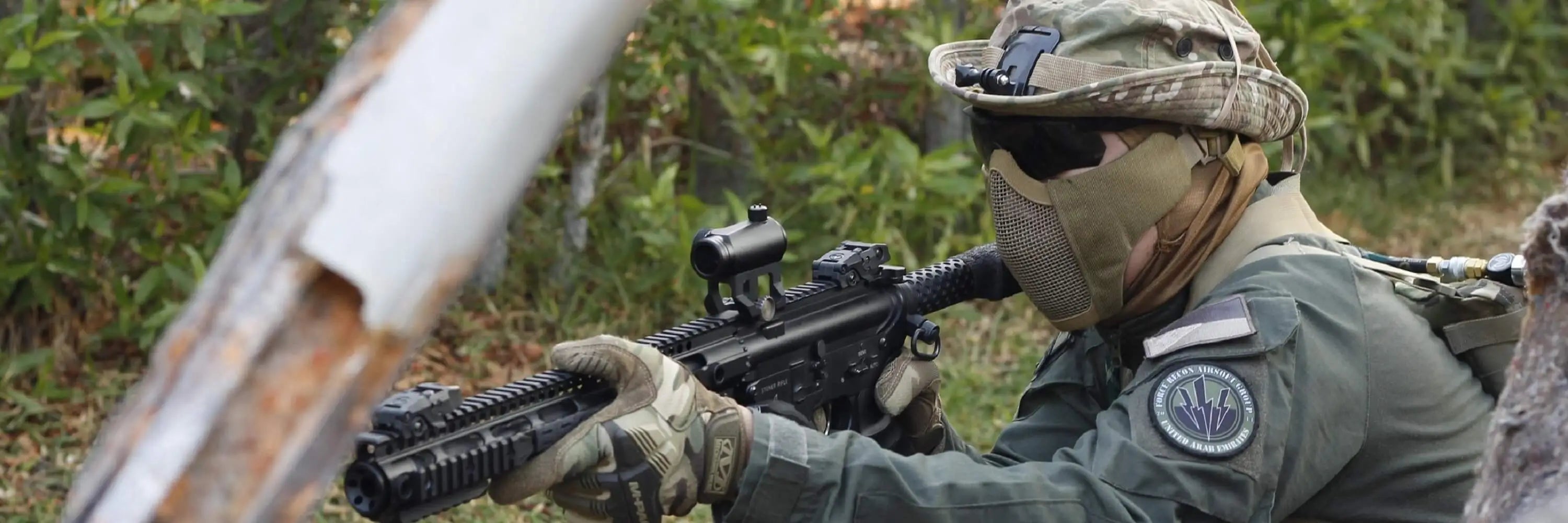 Bannière Collection Cagoules Airsoft- www.espacecagoules.com