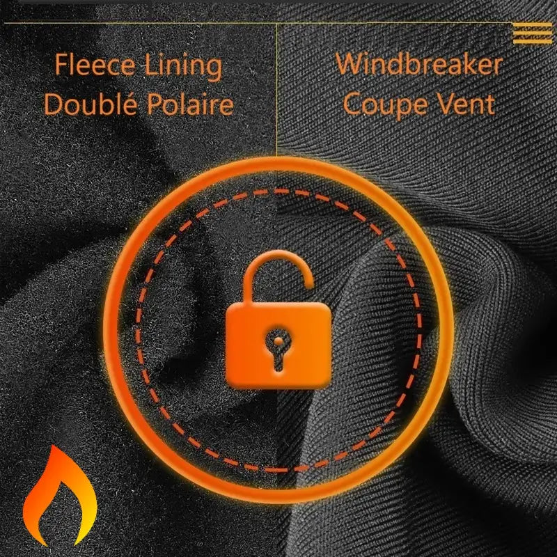 Gros plan sur le bonnet sous casque vélo avec intérieur polaire chaud et protection coupe-vent pour une isolation optimale en hiver.