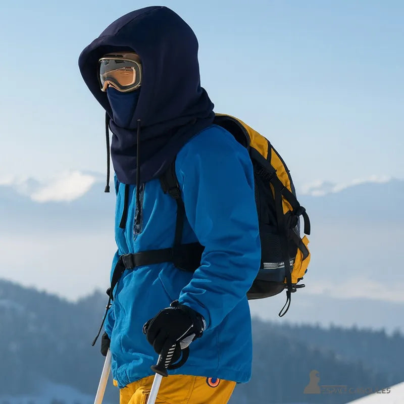 Cagoule Capuche Noire - PolarShield