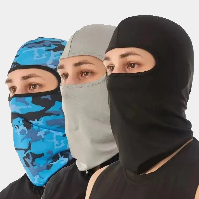 Cagoule Moto été - RiderFit Bleu royal - www.espacecagoules.com