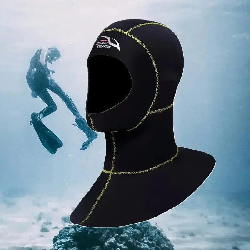 Cagoule néoprène de Plongée - Cache cou 3 mm - AquaSeal - www.espacecagoules.com