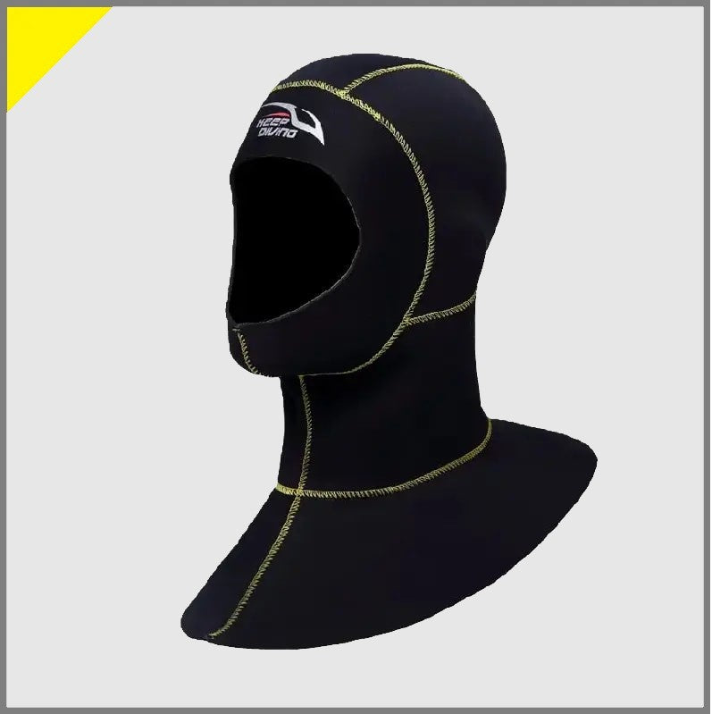 Cagoule néoprène de Plongée - Cache cou 3 mm - AquaSeal - www.espacecagoules.com