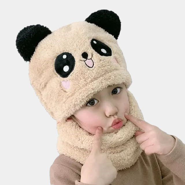 Cagoule Panda Beige - Captoon - www.espacecagoules.com
