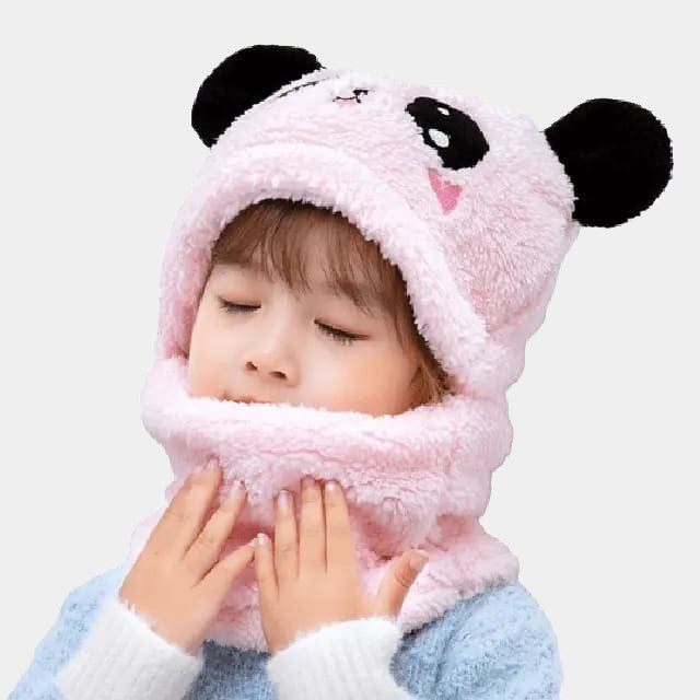 Cagoule Panda Rose - Captoon - www.espacecagoules.com