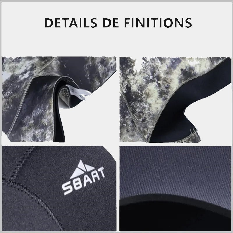 Cagoule Plongée Fun - OcéanFit3D Camo - www.espacecagoules.com