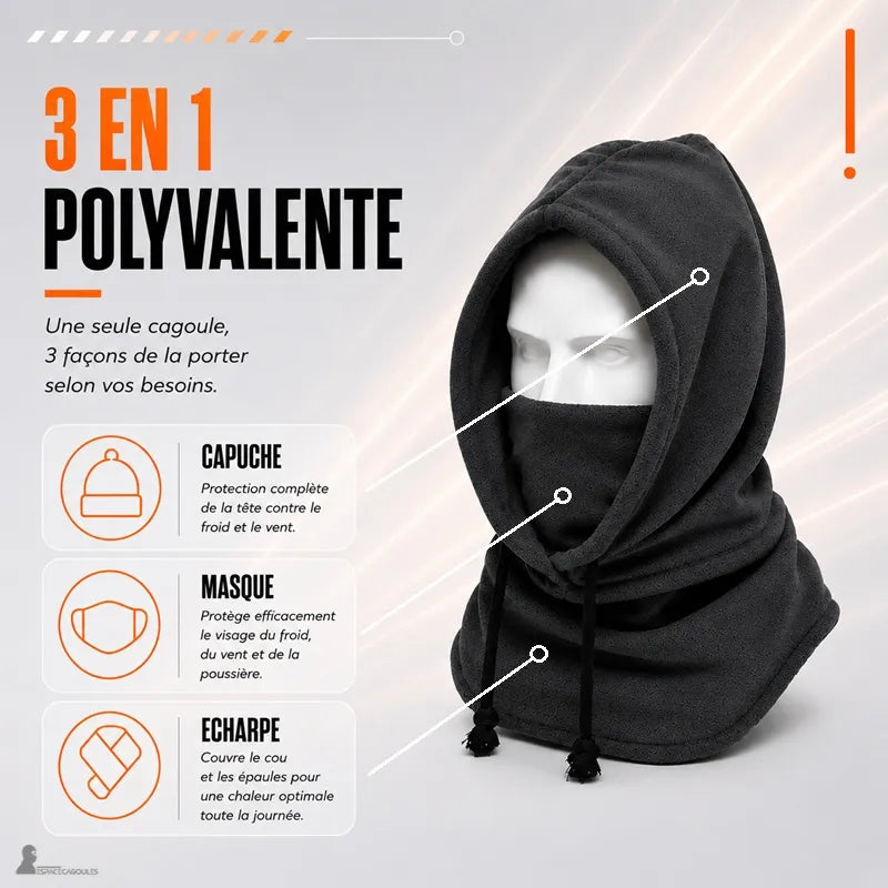 Cagoule polaire ski