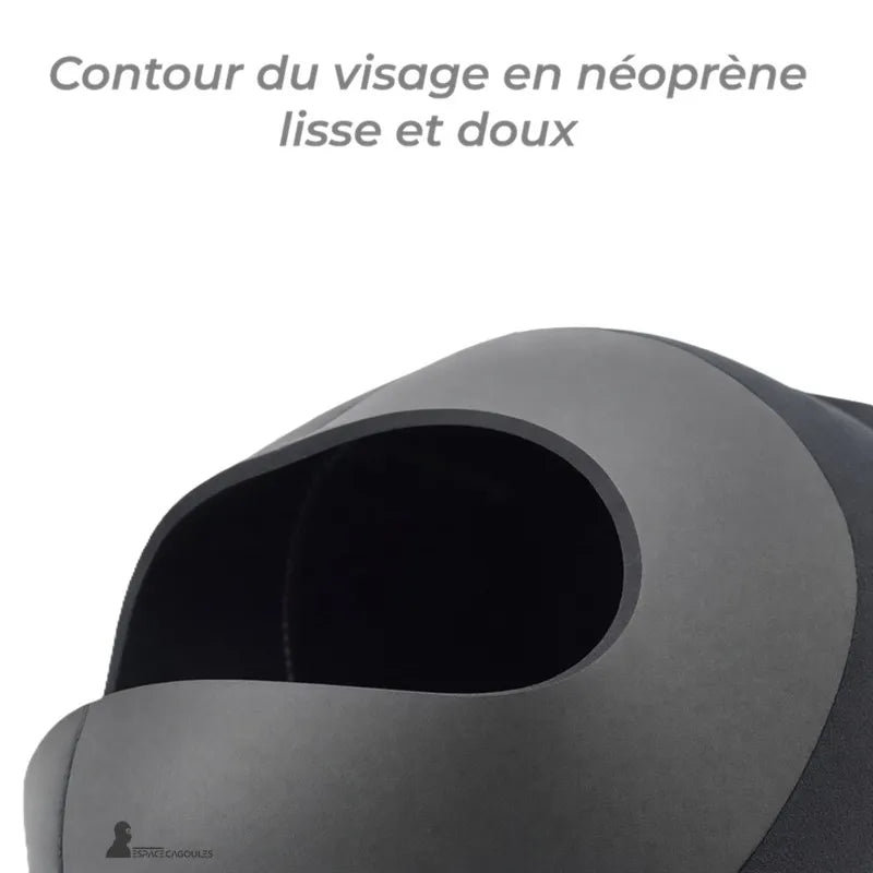 Surf-Haube für Frauen mit glattem und weichem Neopren, der einen angenehmen Kontakt mit der Haut gewährleistet.