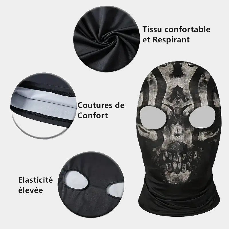 Cagoule Tête de Mort - www.espacecagoules.com